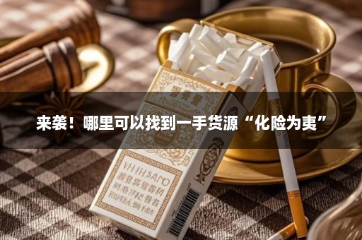 来袭！哪里可以找到一手货源“化险为夷”